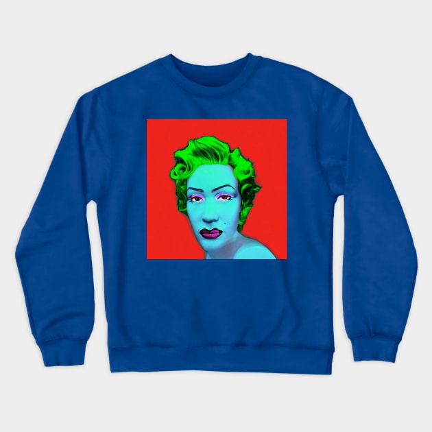 warhol marilyn 1 Crewneck Sweatshirt by kathyarchbold